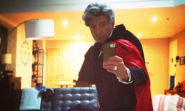 Sean as his father last Halloween