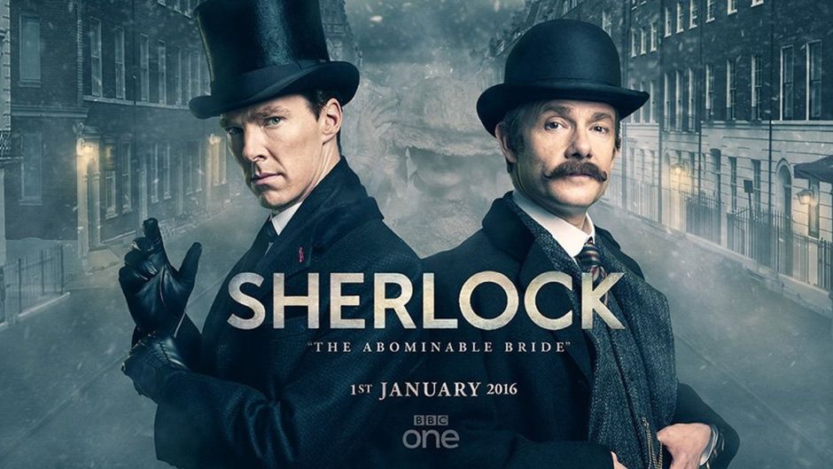The Abominable Bride was broadcast on New Year's Day on BBC One