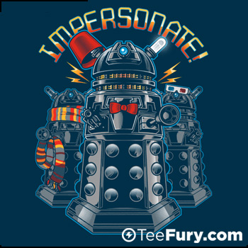 Limited Edition, $11 shirts available for 24 hours only on TeeFury.com!